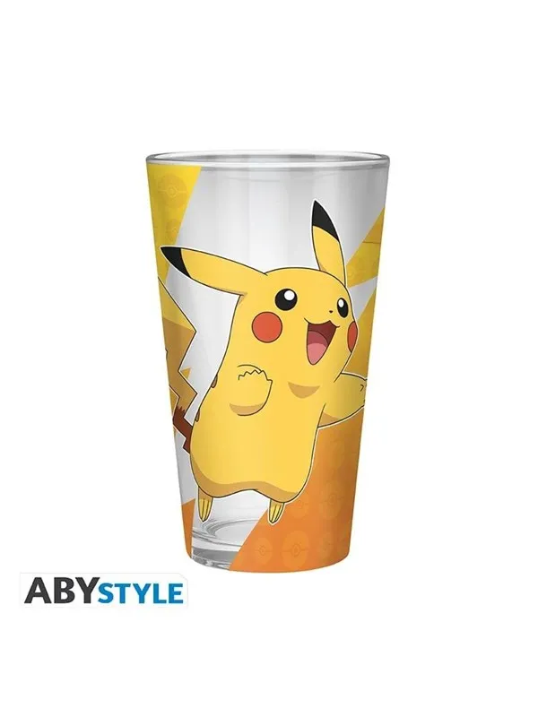 ABYstyle - POKEMON Large Glass Premium Pikachu foil - Glass