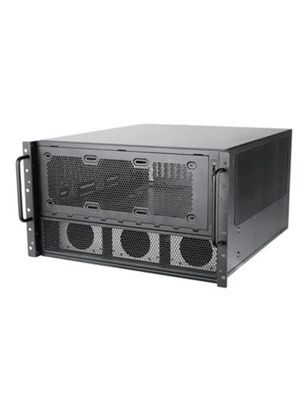 SilverStone RM600 - Kabinett - Server (Rack) - Svart