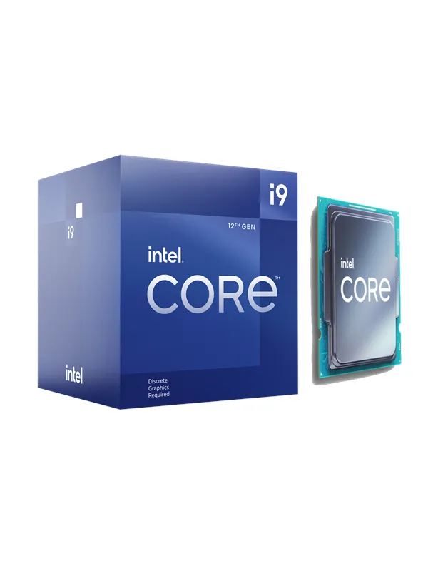 Intel Core i9-12900F Alder Lake Prosessor/CPU - 12 kjerner - 2.4 GHz - Intel LGA1700 - Intel Boks (med kjøler)