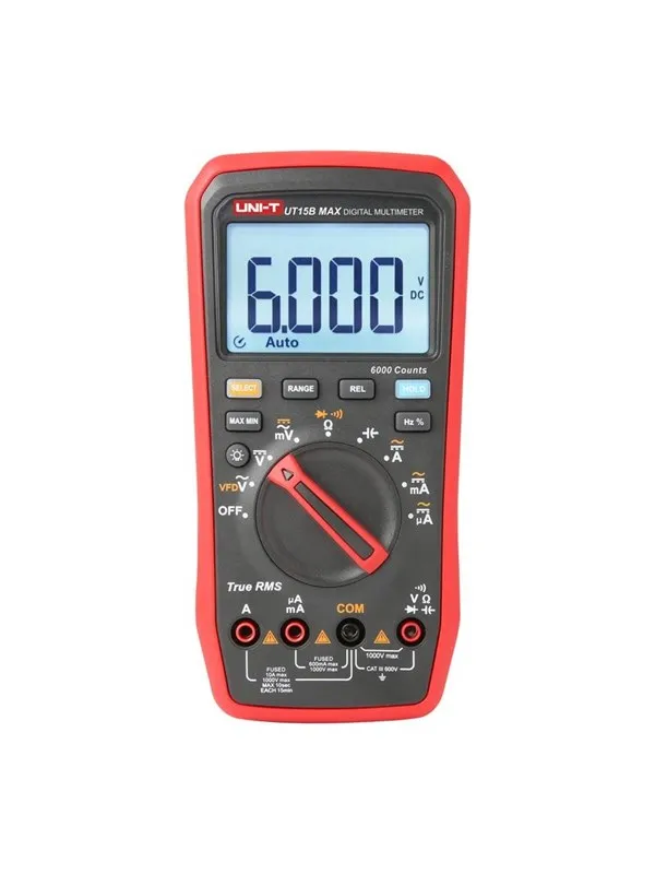 UNI-T True RMS UT15B MAX Digital Multimeter