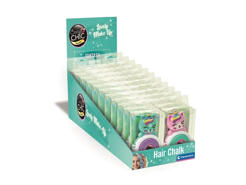 Clementoni CC Lovely Make-Up - Hair Chalk CDU22