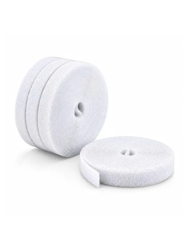 StarTech.com Startech cable tie roll - hook and loop 0.5" wide cut-to-size reusable. fastener tape. adjustable