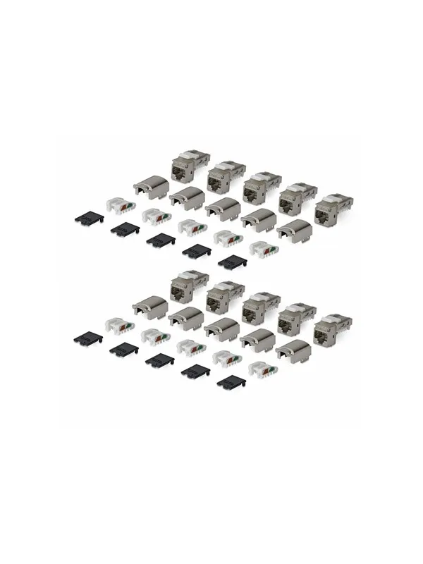 StarTech.com Startech keystone jack - shielded 90° toolless - TAA Compliant