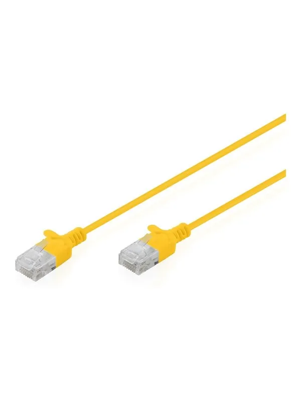 DIGITUS patch cable - 3 m - yellow - Gul