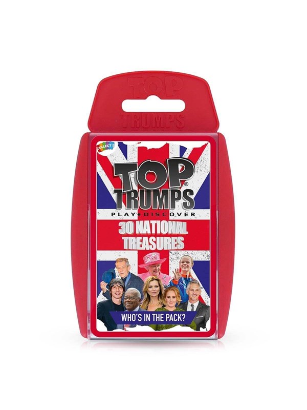 Winning Moves National Treasures Top Trumps Card Game (English)