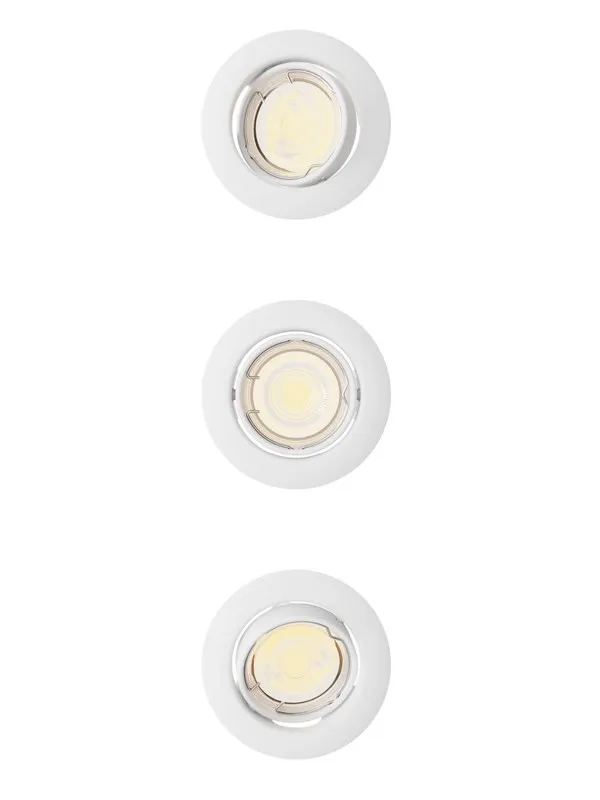 Philips Peridot Rec Kit Rd Aj 7W WH 3pk