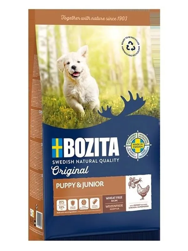 BOZITA Original Puppy & Junior Chicken - dry dog food - 12kg