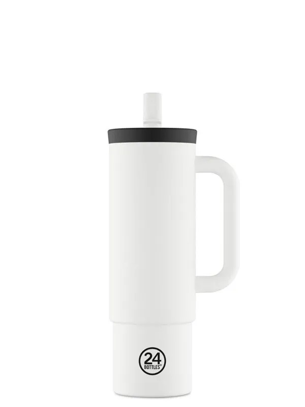 24Bottles - Straw Cup - Ice White - 800 ml