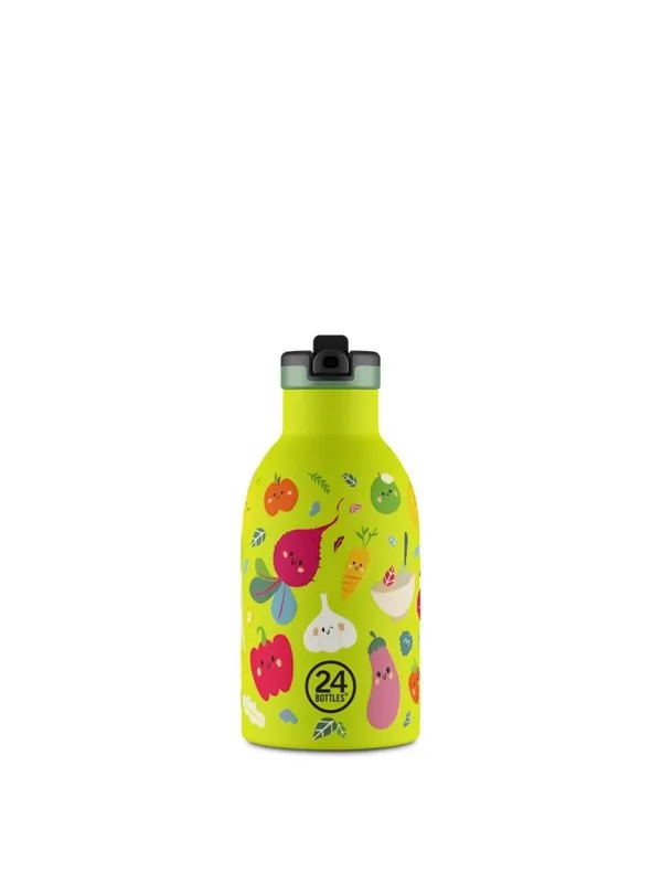 24Bottles - Clima - Veggie Friends - Lime - 330 ml