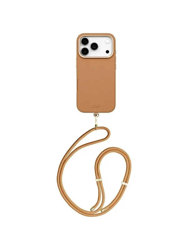 UNIQ  Coehl Mirelle Case for iPhone 17 Pro Magnetic Charging - Brown