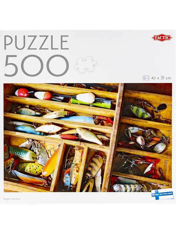 Tactic 500 pcs puzzle: Angler's Archive