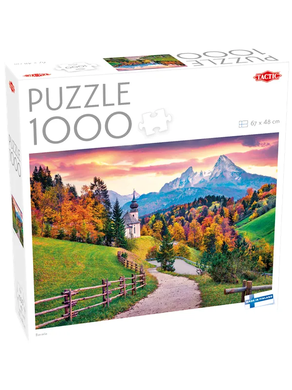 Tactic 1000 pcs puzzle: Bavaria