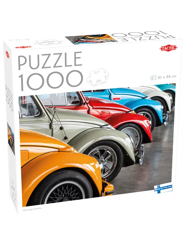 Tactic 1000 pcs puzzle: Volkswagen Beetles