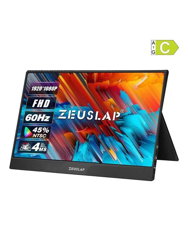 Zeuslap Z15ST Portable Monitor with a 15.6" Touchs