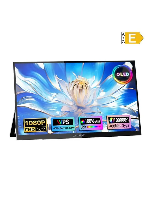 Zeuslap OL133ED Portable Monitor with a 13.3" Touc