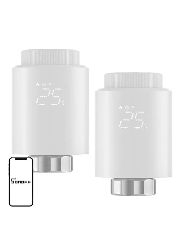 Sonoff ZigBee TRVZB Thermostatic Head 2-Pack