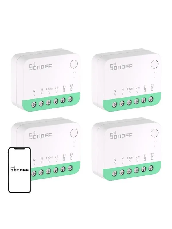 Sonoff MINIR4M (Extreme) Matter Switch 4-Pack
