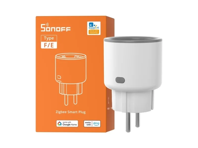 Sonoff S60ZBTPF ZigBee smart outlet