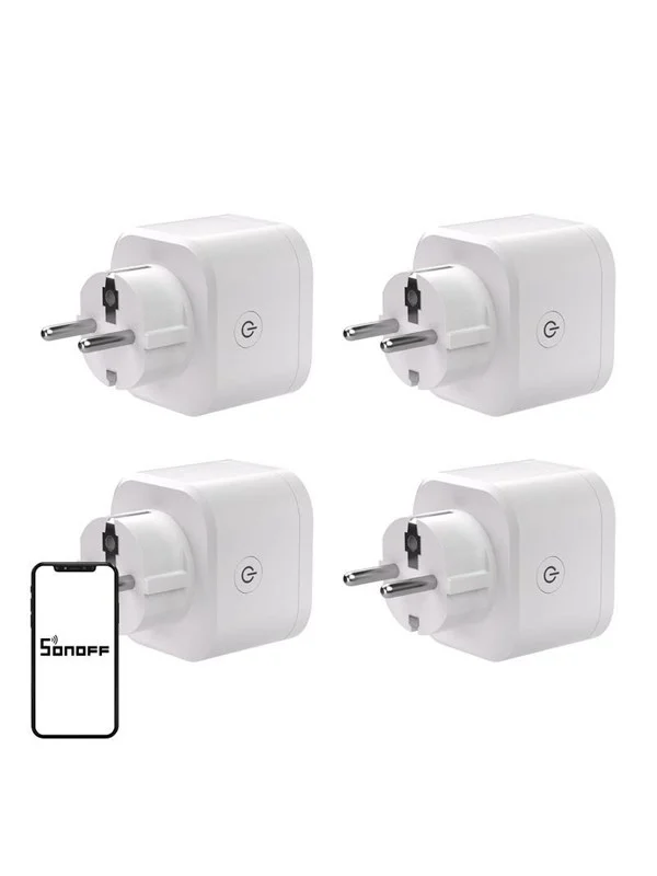 Sonoff S61s Matter External Plug via Wi-Fi 4-Pack