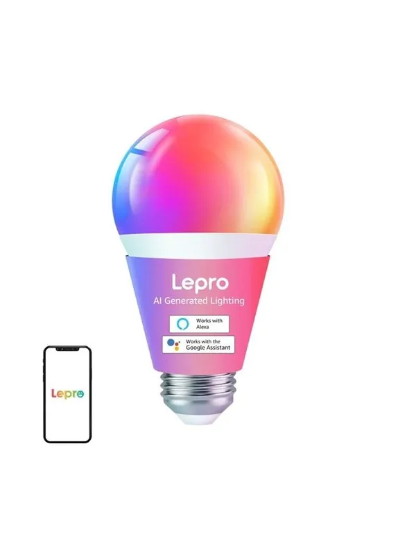 Lepro B1 E27 LED Bulb with Bluetooth and Wi-Fi 80