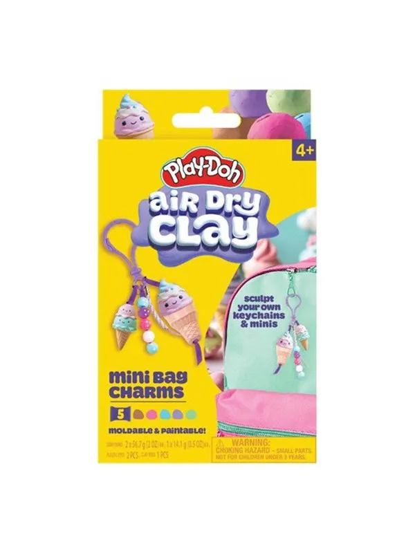Play-Doh Air Dry Clay Charms Ice Cream
