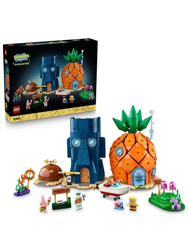 LEGO Icons 11386 Svampebob Firkant: Bikinibunnen