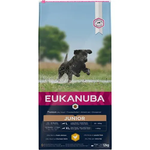 Eukanuba Premium Nutrition Puppy Junior & Giant Breed Chicken - dry dog food - 15kg