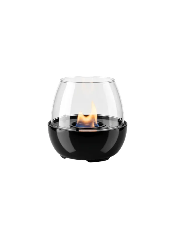 Tenderflame Tulip 18 Reactive Glaze Black