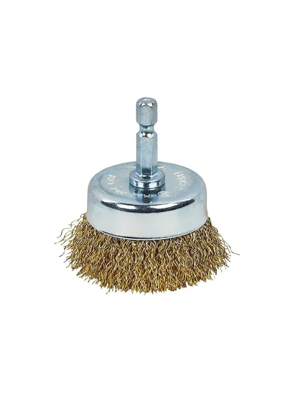 Makita 50MM BRASS COATED WIRE CUP BRUSH
