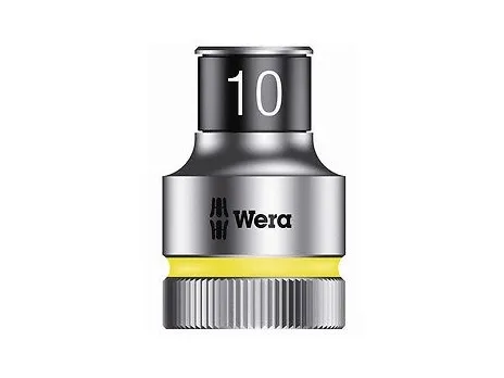 Wera 8790 HMC HF Zyklop socket with 1/2" drive with holding function 10x37x17.8mm