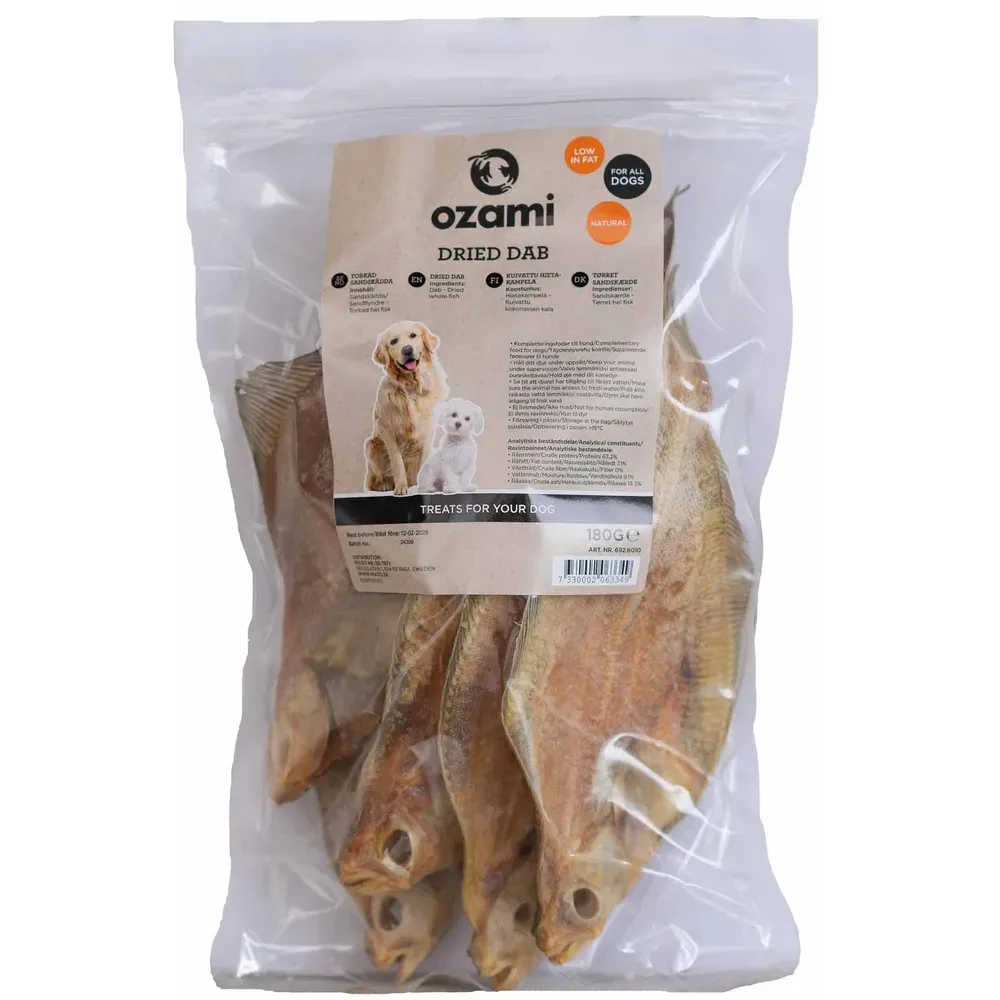 Ozami Tørket Sand Flyndre 180g