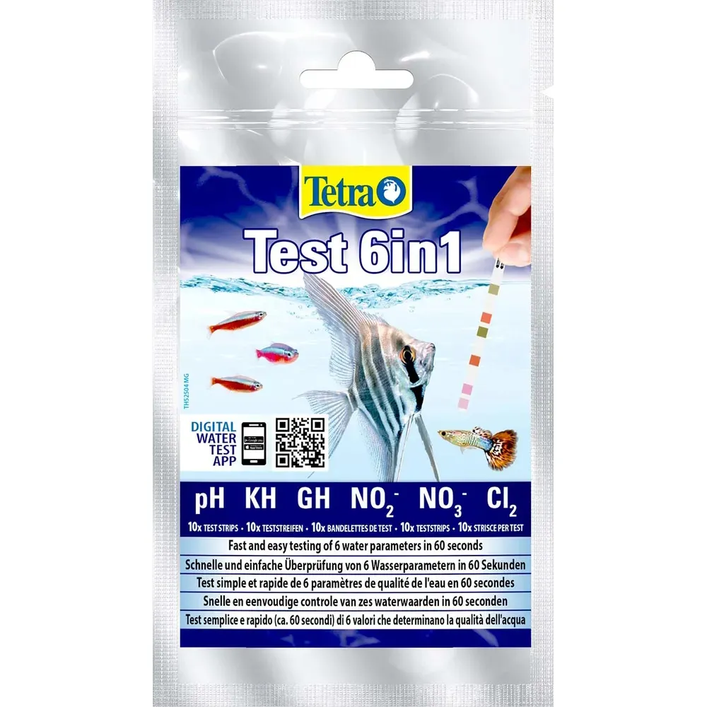 Tetra Testset 6in1 10st Gh-kh-no2-no3-ph