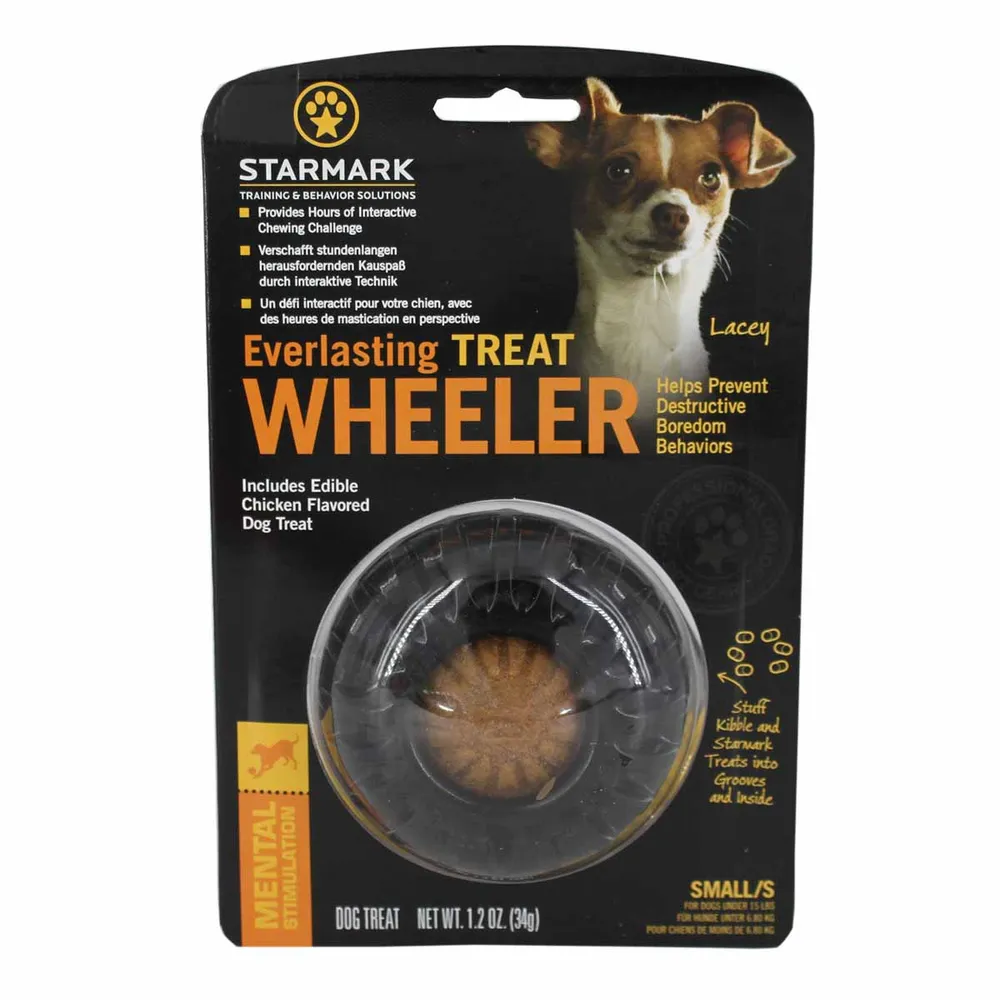 Starmark Treat Wheeler Svart - Small