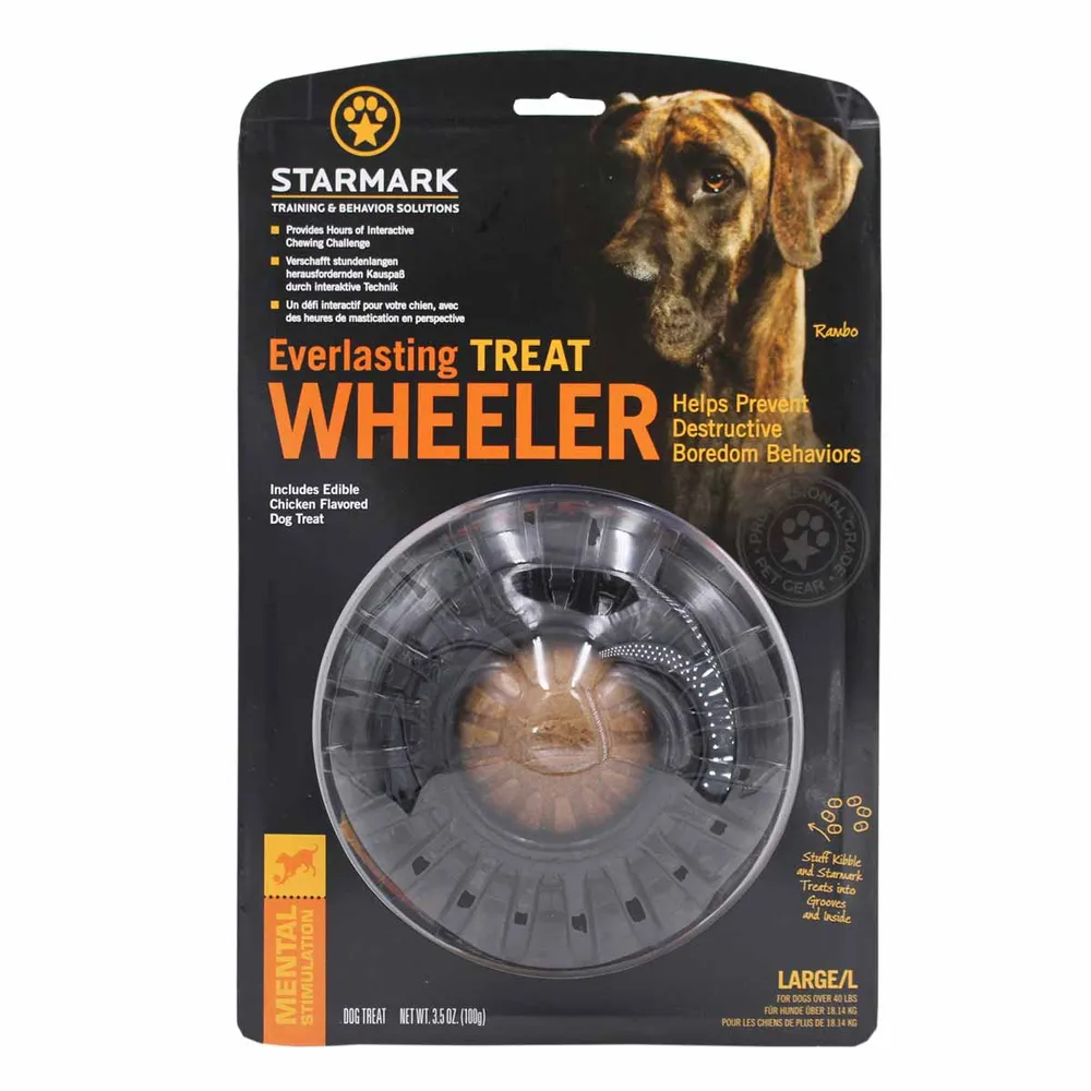 Starmark Treat Wheeler Svart - Large