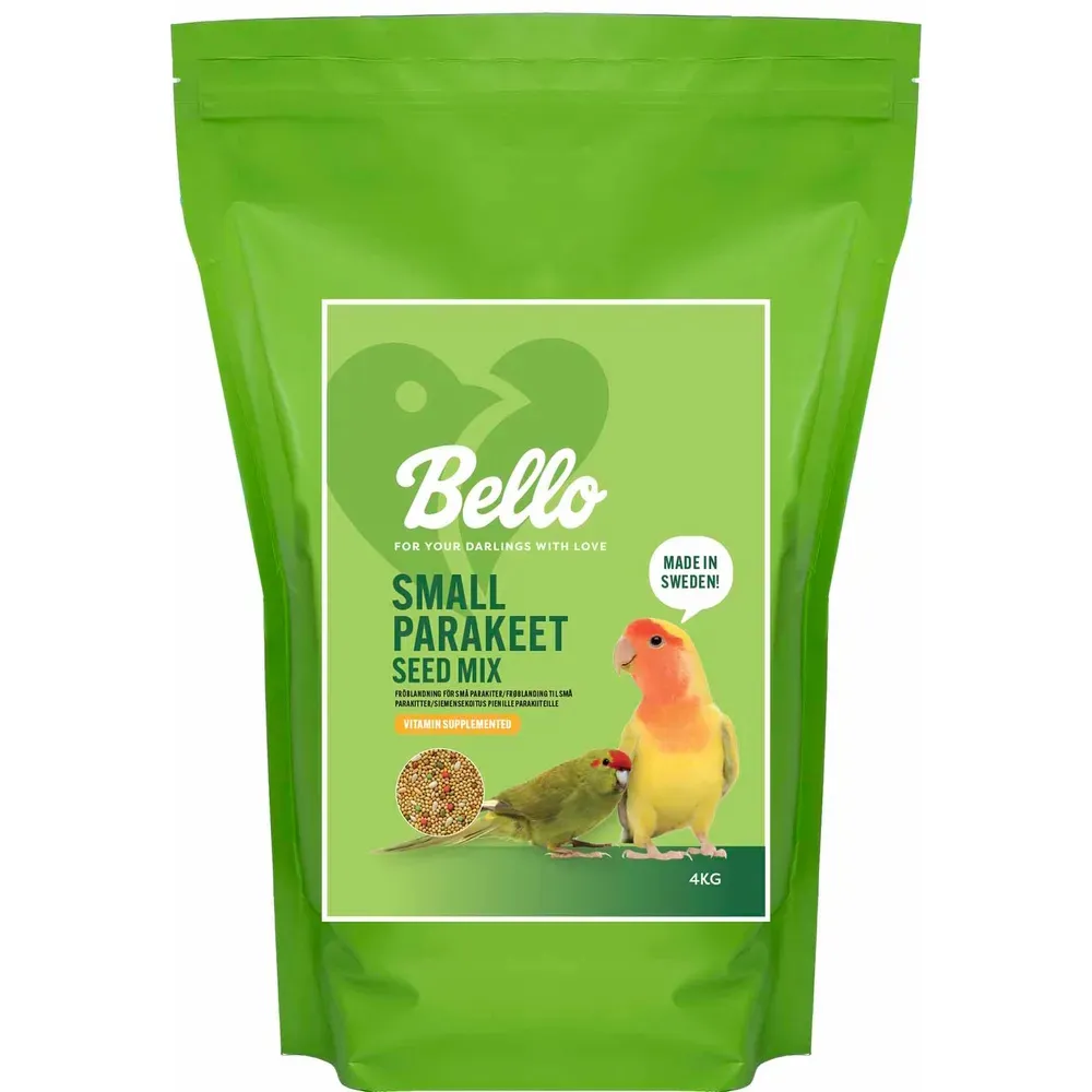 Bello Frøblanding til Små Parakitter - 4 Kg