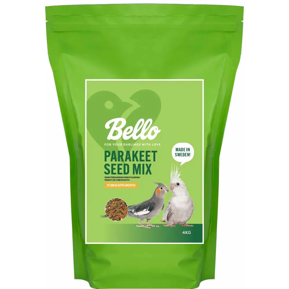 Bello Parakitt Frøblanding - 4 Kg