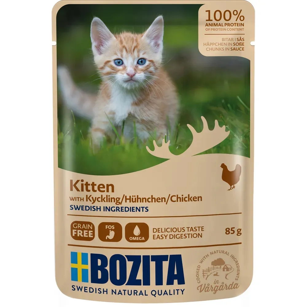 Bozita Feline Kitten Kylling I Saus 85g