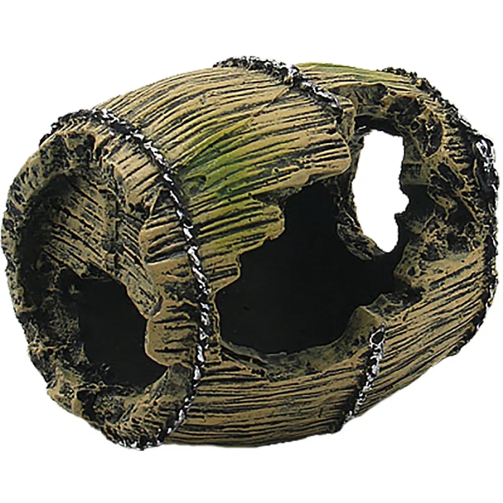 Akvariedekor Ozami Tønne 8x6.5x6.5cm