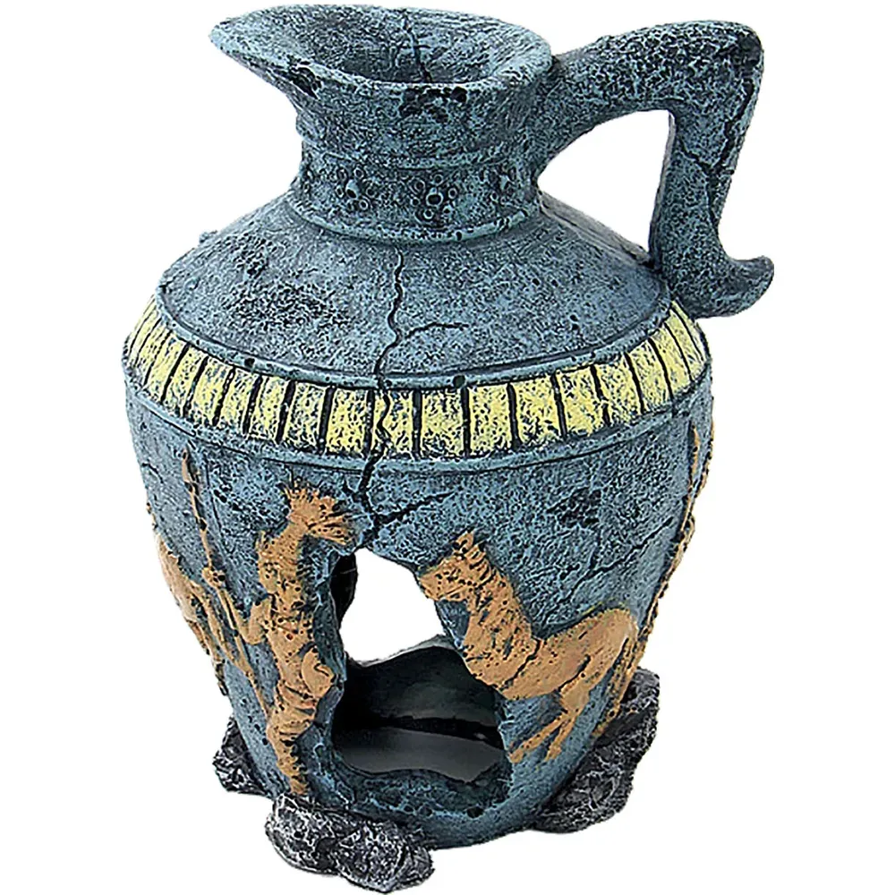 Ozami Clay Pot Blue 10.6x9.2x13.5cm