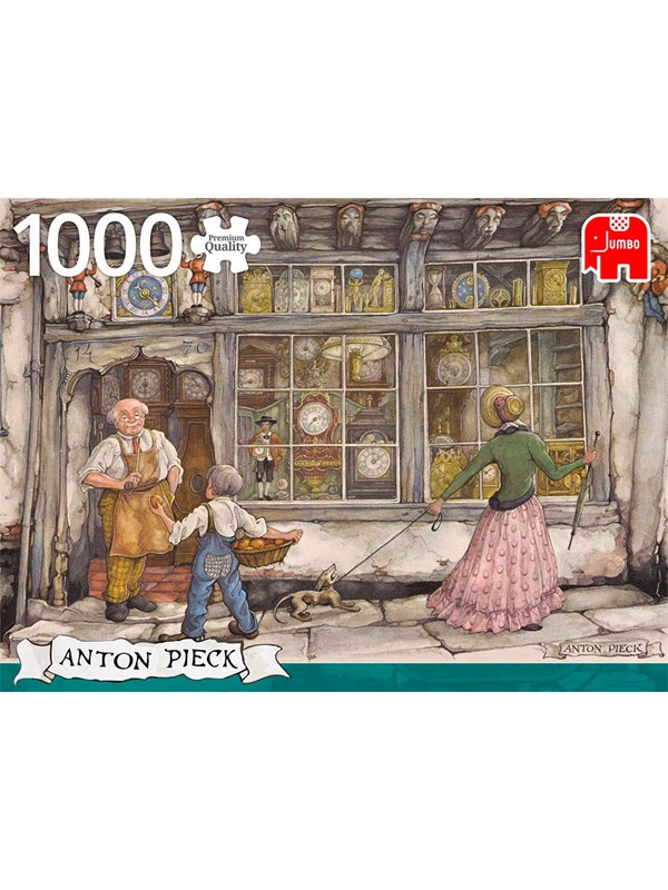 Jumbo Puzzle - The Clock Shop Anton (1000 pcs)