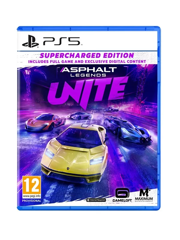 Asphalt Legends Unite (Supercharged Edition) - Sony PlayStation 5 - Racing