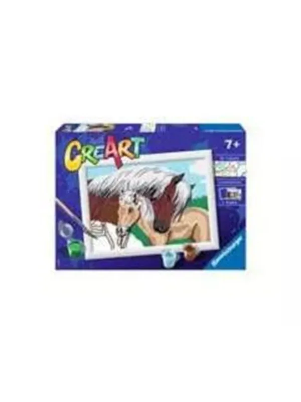 Ravensburger CreArt Paint by Numbers - Mother and Foal