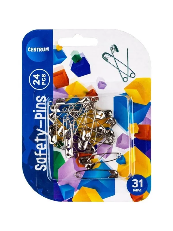 CENTRUM Safety pin. Cards etc. 24 pcs. 31mm.