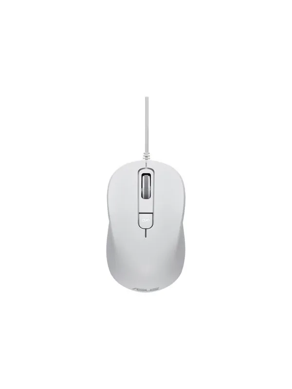 ASUS MU101C Blue Ray Silent - Mus - Optisk - 3 knapper - Hvit