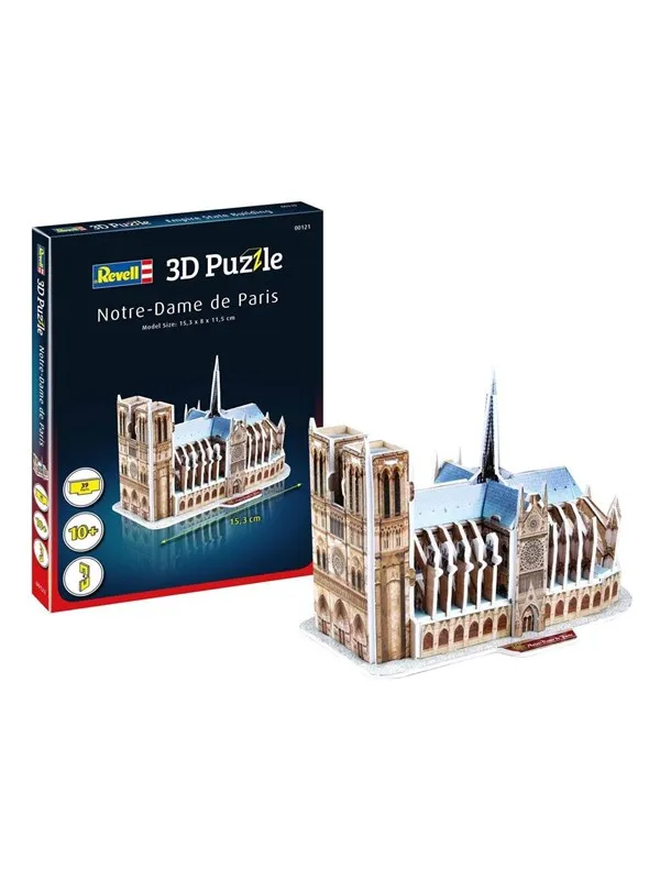 Revell 3D Puzzle Building Kit - Notre Dame 3D Puslespill
