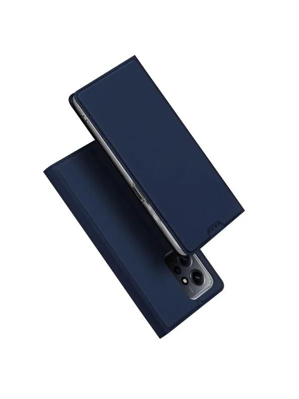 Dux Ducis  Skin Pro Case for Xiaomi Redmi Note 12 Flip Cover Card Wallet Stand Blue