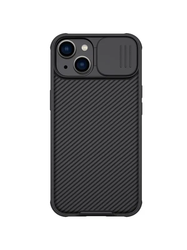 Nillkin CamShield Pro Magnetic Case iPhone 14 Plus Case Cover for Camera Camera Black (with MagSafe)