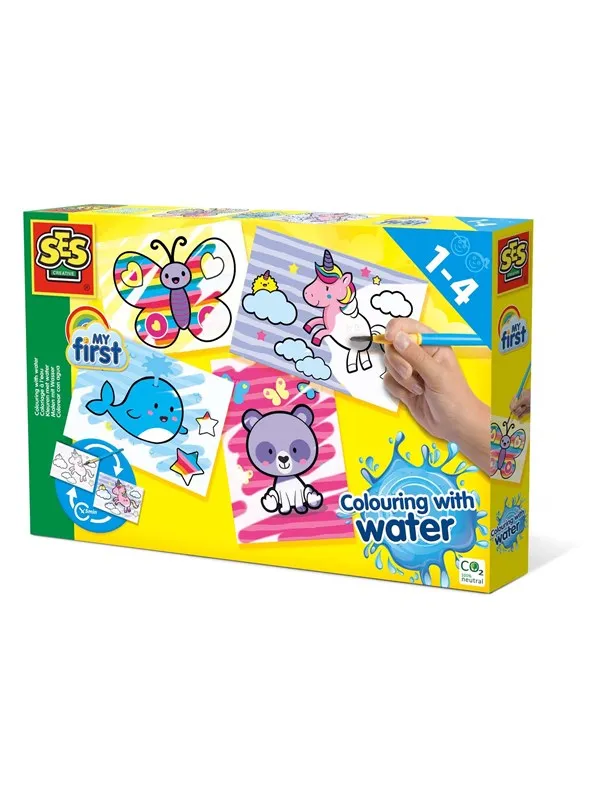 SES Creative SES My First Coloring with Water - Fantasy Animals