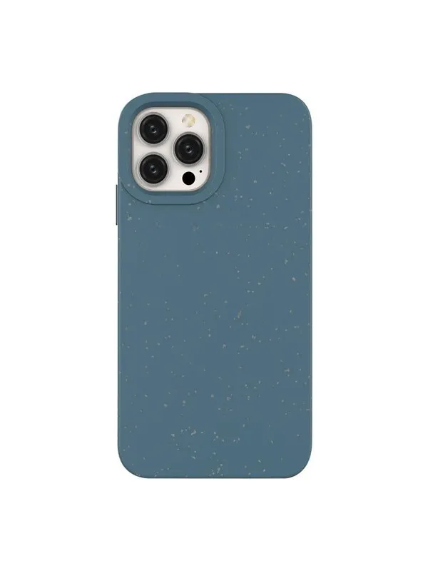 Hurtel Eco Case Case for iPhone 14 Plus Silicone Degradable Cover Navy Blue