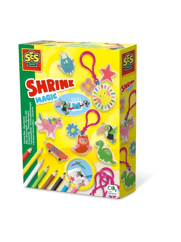 SES Creative Shrink film - Keychains